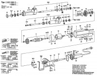 Bosch 0 601 201 018 ---- Straight Grinders Spare Parts